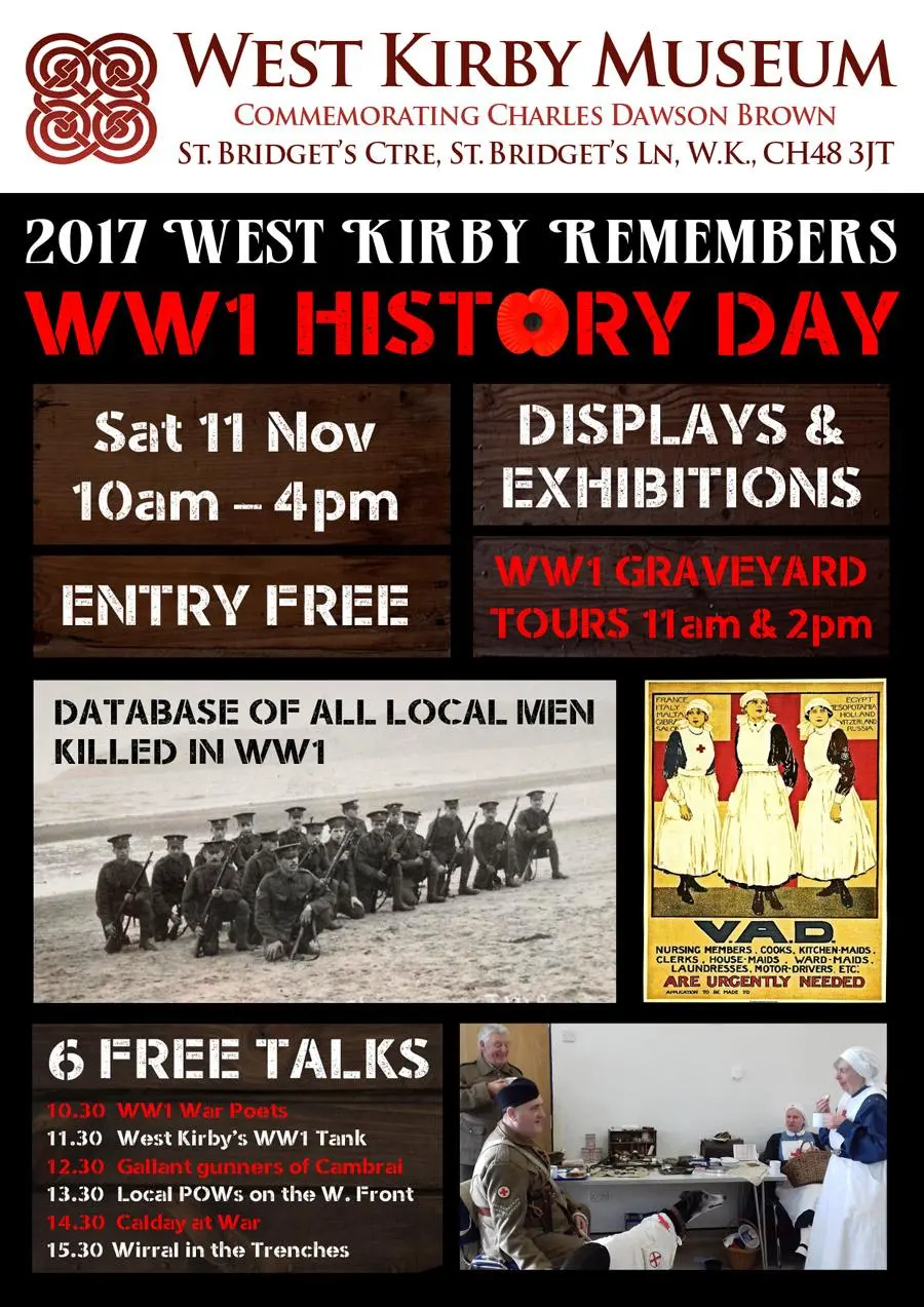 WW1 History Day at West Kirby Museum