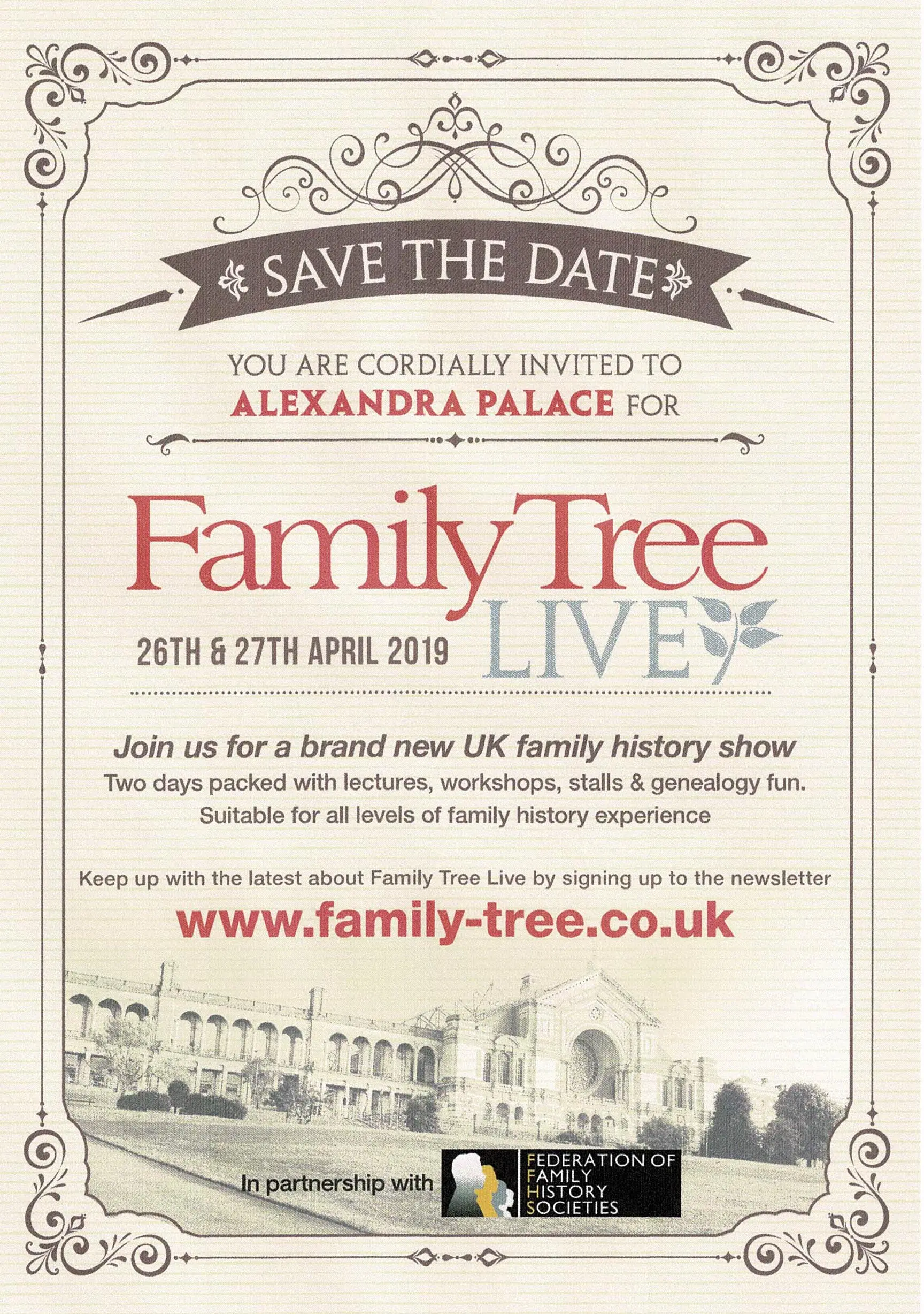 Family History Show April 2019