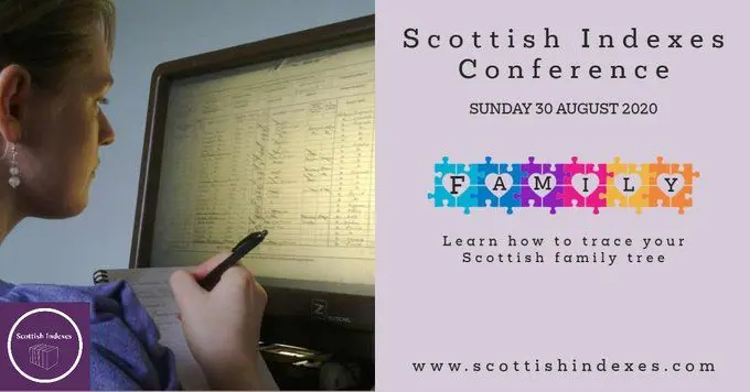Scottish Indexes Online Conference ~  30 August