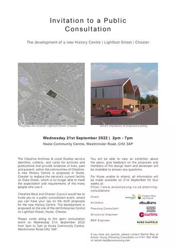 Cheshire Archives - Chester Consultation Leaflet.pdf