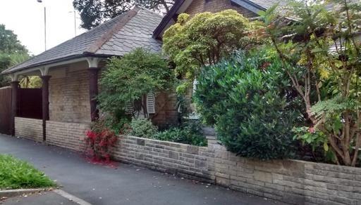 Toll Lodge, as it is today, at the end of Brooklands Road near to the roundabout on the Stockport - Altrincham Road.