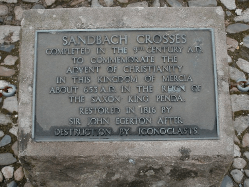 Saxon cross text