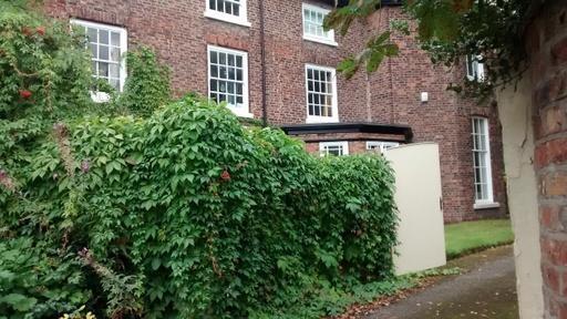 Old centre of Northenden - the Old Rectory adjoining St Wilfrid's Church