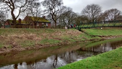 River Mersey Pre 1974  Boundary Sale Cheshire