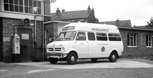 Crewe Ambulance Station 1972