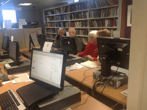 Help Desk in Local Studies Library