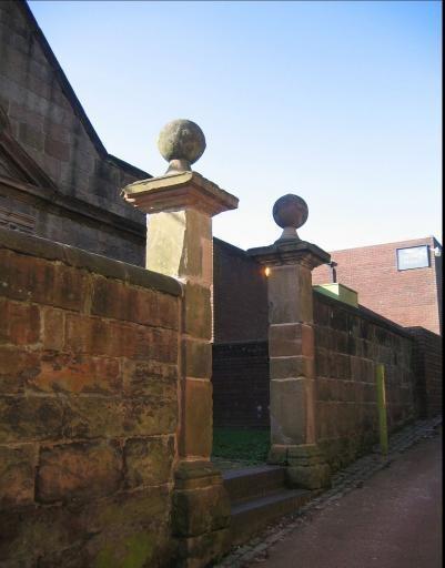 GRADE II GATES OF CHESSHYRE LIBRARY HALTON