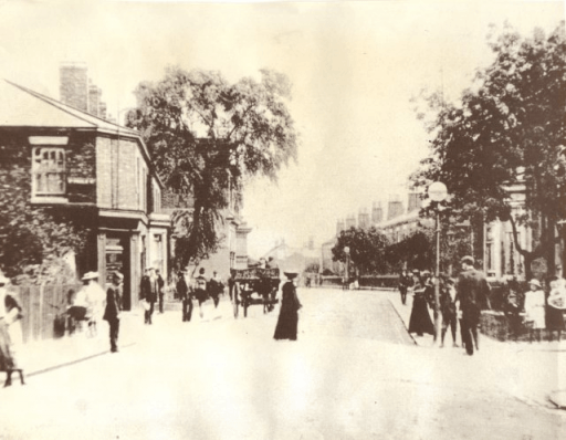 Hightown looking down Victoria St.