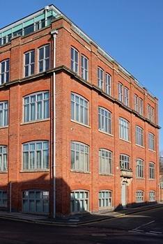 Kershaw Mill, Newton Street is an early 20th century building built of brick.  Recently converted to office use.