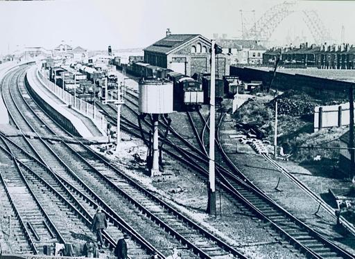 Railway Station by  Roy Gough