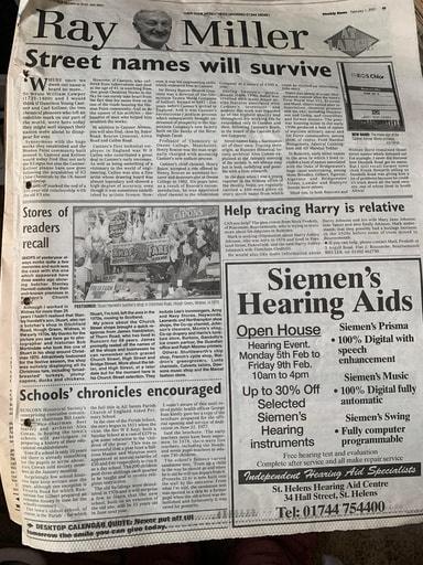 1 FEB 2001 STREET NAMES WILL SURVIVE