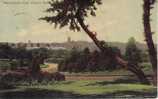 View from Victoria Park Macclesfield